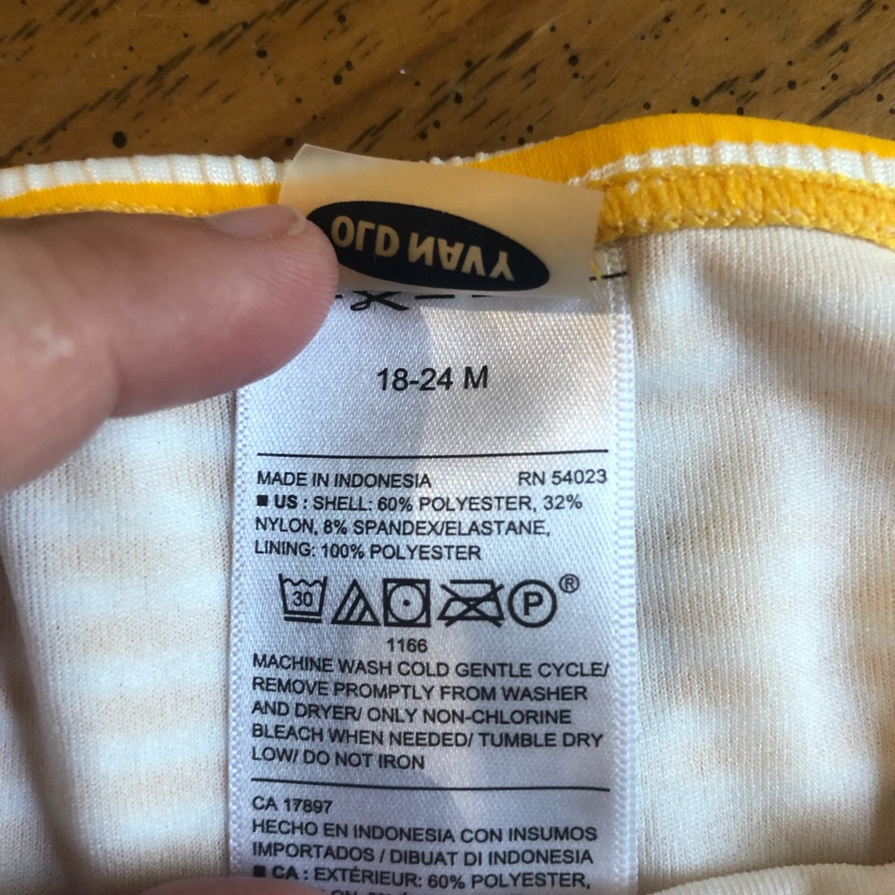 Lot of 3 swimsuits for your growing baby.